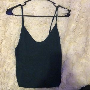 Kendall and Kylie cropped tank top